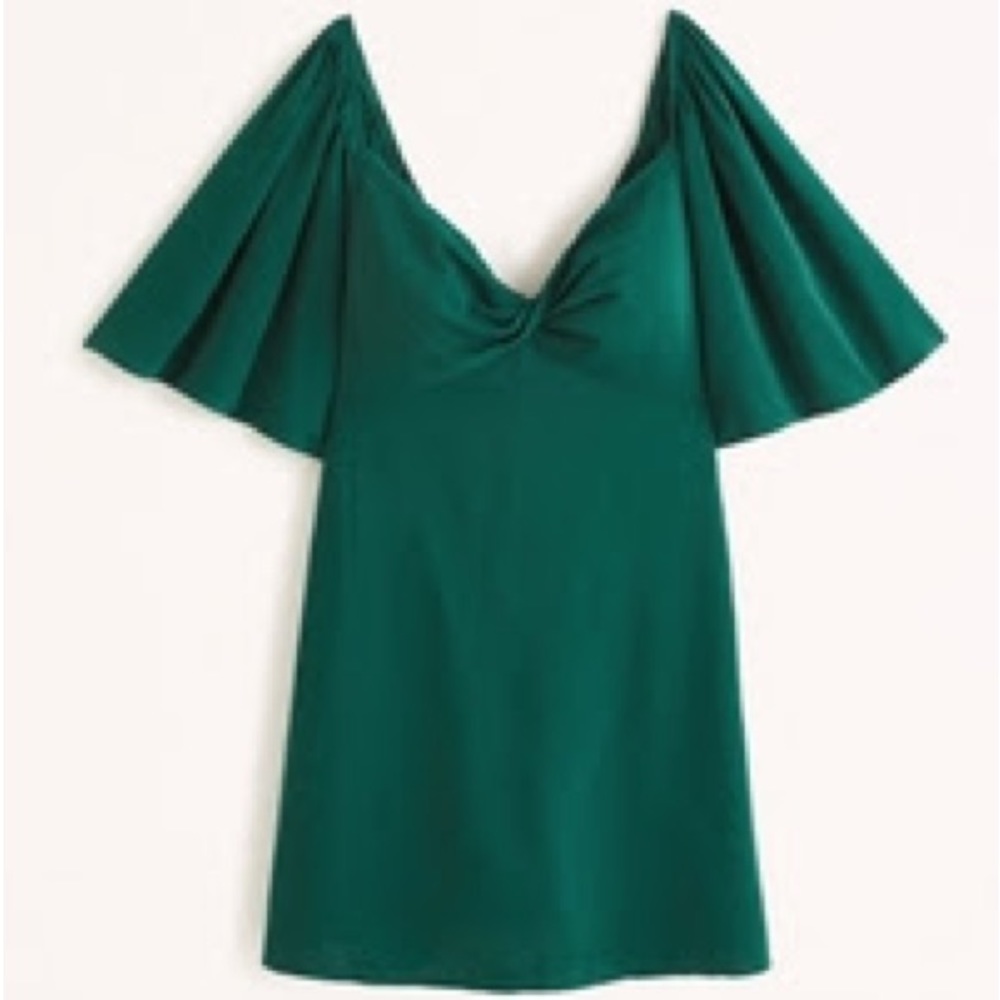 Abercrombie Angel Sleeve Minidress with Built In Skort - Petite XL